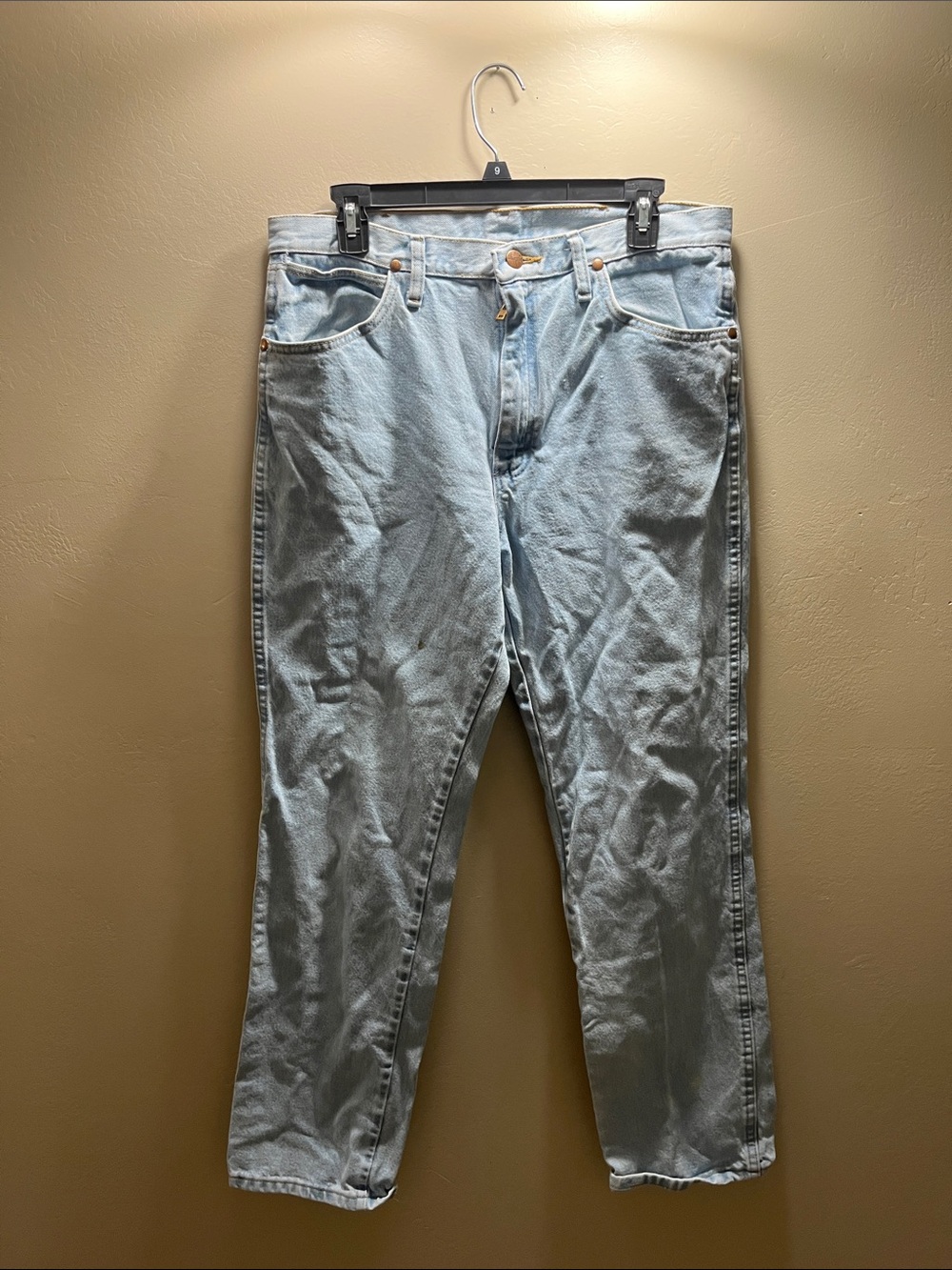 Wrangler Light Blue Relaxed Men's Jeans